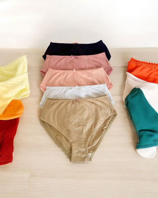 Pack 5 Panties Algodón Corte Francés