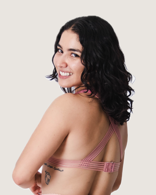 Bralette Mesh Espalda Cruzada